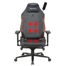 Sillón Gamer Max Racer Heavy HVY-14-Smi-Tcdo Con Masajeador - Black