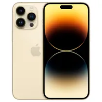 Apple iPhone 14 Pro Max 256GB LL A2651 Tela Super Retina XDR 6.7 Cam 48+12+12MP/12MP Ios 16 Gold - Swap 'Grade C' (Esim)(Garantia 1 Mês) / Fully Tested - 100% Funcional
