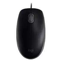 Mouse Logitech M110S Óptico USB - Preto