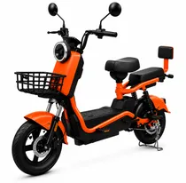 Moto Elétrica Autopropelido Midi Pro MDP-X13K 1000W 32KM/H-Laranja(Acompanha Capacete)