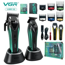 VGR Cortador de Pelo Kit Cliper USB-C/5 Niveles V-883 S2