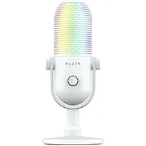 Micrófono Razer Seiren V3 Chroma RGB - Blanco (RZ19-05060200-R3U1)