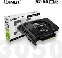 Placa Video Palit RTX3050 Stormx 6GB GDDR6/1470MHZ NE63050018JE-1072F