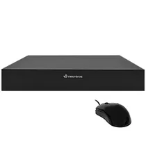 CCTV de Vigilância DVR Visionbras VB-XVR16A HD 16CH / HDMI / VGA / USB / Lan - Preto + Mouse