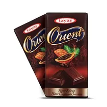 Tayas Orient Chocolate Tablet Bitter Con 80GR .