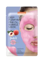 Purederm Mask Facial Pink O2 Peach