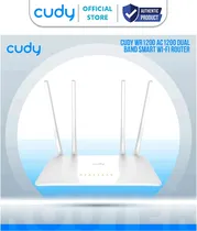 Roteador Cudy WR1200 AC1200 Wifi Dual Band 867+300MBPS 5P 10/100 WPA3