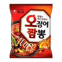 Macarrão Instantâneo Nongshim Lula Hot Pacote 124G