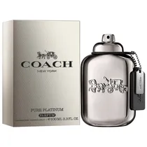 Perfume Coach New York Pure Platinum - Parfum - Masculino - 100ML
