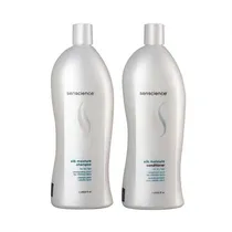 Kit Capilar Senscience Silk Moisture Shampoo + Condicionador 1L