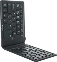 Teclado Wireless Targus AKF003ES Plegable Antimicrobial Español Negro