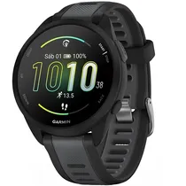 Relógio Garmin Forerunner 165 Amoled 010-02863 com GPS/Bluetooth - Cinza/Preto