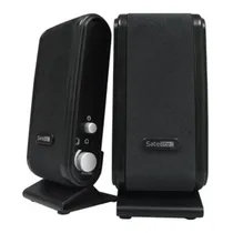 Caixa de Som Satellite s-001 com 2W/Sistema 2.0 - Black
