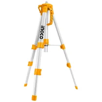 Tripé para Nível Laser Ingco HLLT01152 - 120CM - Prata e Laranja