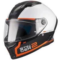 Capacete MT Helmets Stinger 2 Core B0 - Fechado - Tamanho L - Gloss