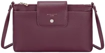 Bolsa David Jones Feminina CM7829 Windsor Wine
