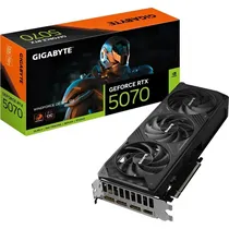 Placa de Vídeo Gigabyte Windforce Oc SFF 12GB Geforce RTX5070 GDDR7, GV-N5070WF3OC-12GD, 3 Fan, Preto
