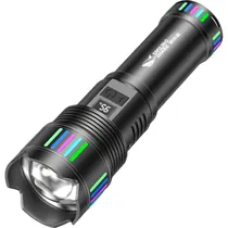 Lanterna LED Smiling Shark SD-5980 12000 Lúmens - Preto