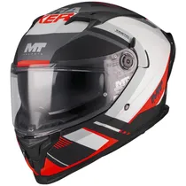Capacete MT Helmets Braker SV Inception B5 - Fechado - Tamanho M - com Óculos Interno - Matt