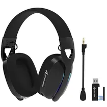 Fone de Ouvido Attack Shark L90 Dobrável RGB - Preto