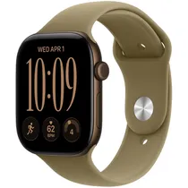 Apple Watch S12 46MM GPS MJEU4LS/A Dark Bronze Olive Sport Band M/L