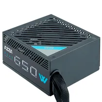 Fonte de Alimentação para PC Azza PSAZ-650W com 80 Plus Bronze/650W/Bivolt - Black