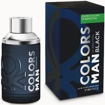 Perfume Masculino Benetton Colors Man Black Edt 100ML