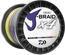 Daiwa Linea J-Braid X4 40LB 300M 0.29MM Multicolor