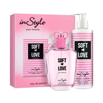 Kit Perfume Instyle Soft Love Edp 100ML + Body Lotion 250ML