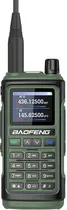 Walkie Talkie Rádio Dual Band Ie Baofeng UV-17M (Unidade) - Verde
