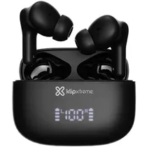 Fone de Ouvido Klip Xtreme Edgebuds Ultra KTE-850BK Bluetooth Anc - Black