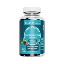 Vitamina Earth's Creations Ashwagandha 60 Gummies