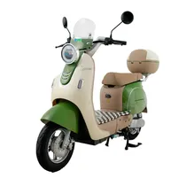 Smart Wheel Moto Cappuccino Bottle Green - Scooter Elétrica Retrô 1000W No Paraguai