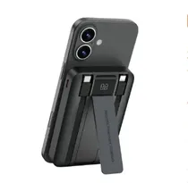 Carregador Inalambrico Wiwu WI-P061 c/USB-C A Lightning Black