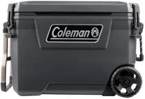 Caixa Térmica com Rodas Coleman Convoy 65QT - Cinza