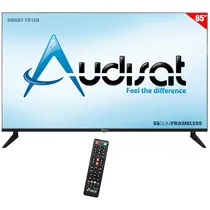Televisão Smart LED Audisat AD-65Q 65" 4K Ultra HD - Preto