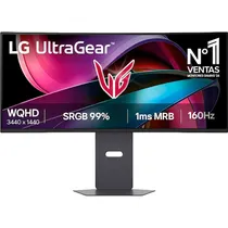 Monitor Gamer Curvo LG Ultragear 34G600A-B LED 34" WQHD 160 HZ / 1 MS - Preto