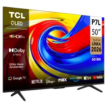 TV LED 50" Qled TCL 50P7L 4K Google/HDMI