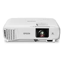 Projetor Epson Powerlite E24 de 3.600 Lúmens com HDMI/VGA In/Out Bivolt - Branco