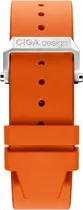 Pulseira de Relógio Ciga Design U011-1F-Og-SS - Laranja