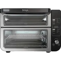 Forno Elétrico Duplo Airfryer Ninja DCT400 10 Em 1 1800 W 110V - Prata
