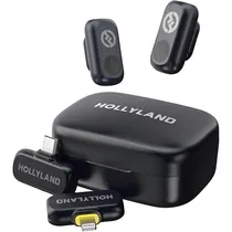 Microfone Hollyland Lark A1 Combo Preto