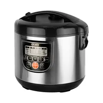 Olla Eléctrica Coby CY5802-C5L 5L 860W 110V Plata - Negro