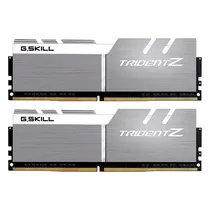 Mem DDR4 16GB 3200 G.Skill Trident Z (8X2) XMP 2.0 F4-3200C16D-16G TZSW Cinza/Whit