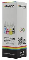 Refil de Tinta Polaroid para Impressora Epson PI-T6643 70ML - Magenta
