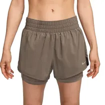 Nike Short Fem Dri-Fit One MR 3IN 2N1 Short DX6012233 (T)XS