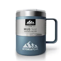 Hidrapeak Taza Térmica Inox Frio/Caliente Azul Floresta 400ML