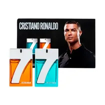 Kit Perfumes Cristiano Ronaldo CR Edt Origins Masculino 30ML + Fearless 30ML