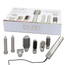 Modelador Enzo EN-755 Kit 8 En 1 Gris/Dorado 220V 408270