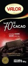 Valor Chocolate 70% Cacao 100G